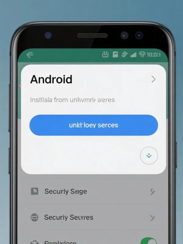 安卓未知来源安装设置图解