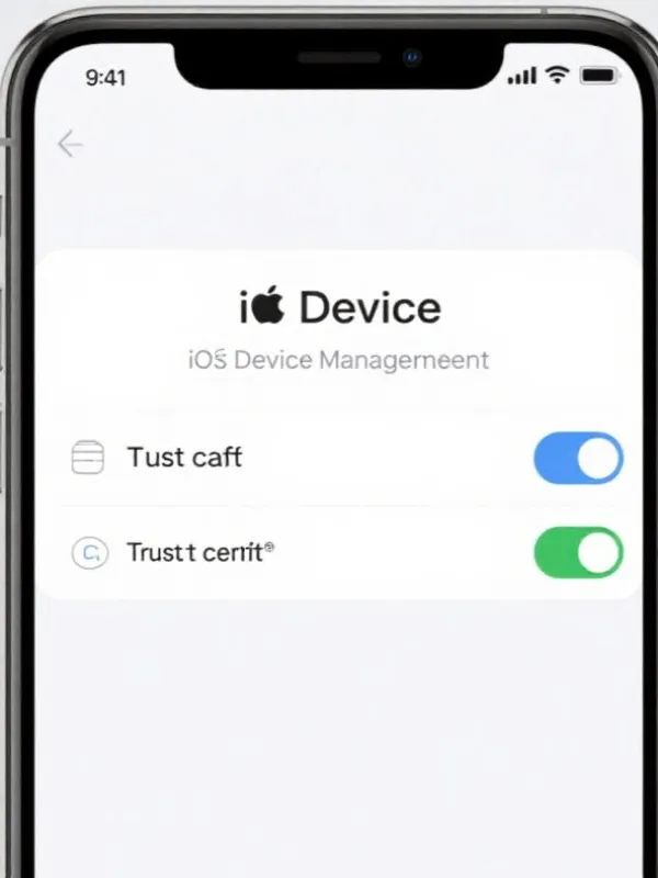 iOS 证书信任设置图解